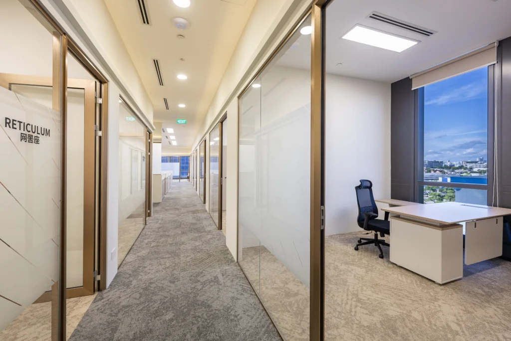 modern workspace design singapore